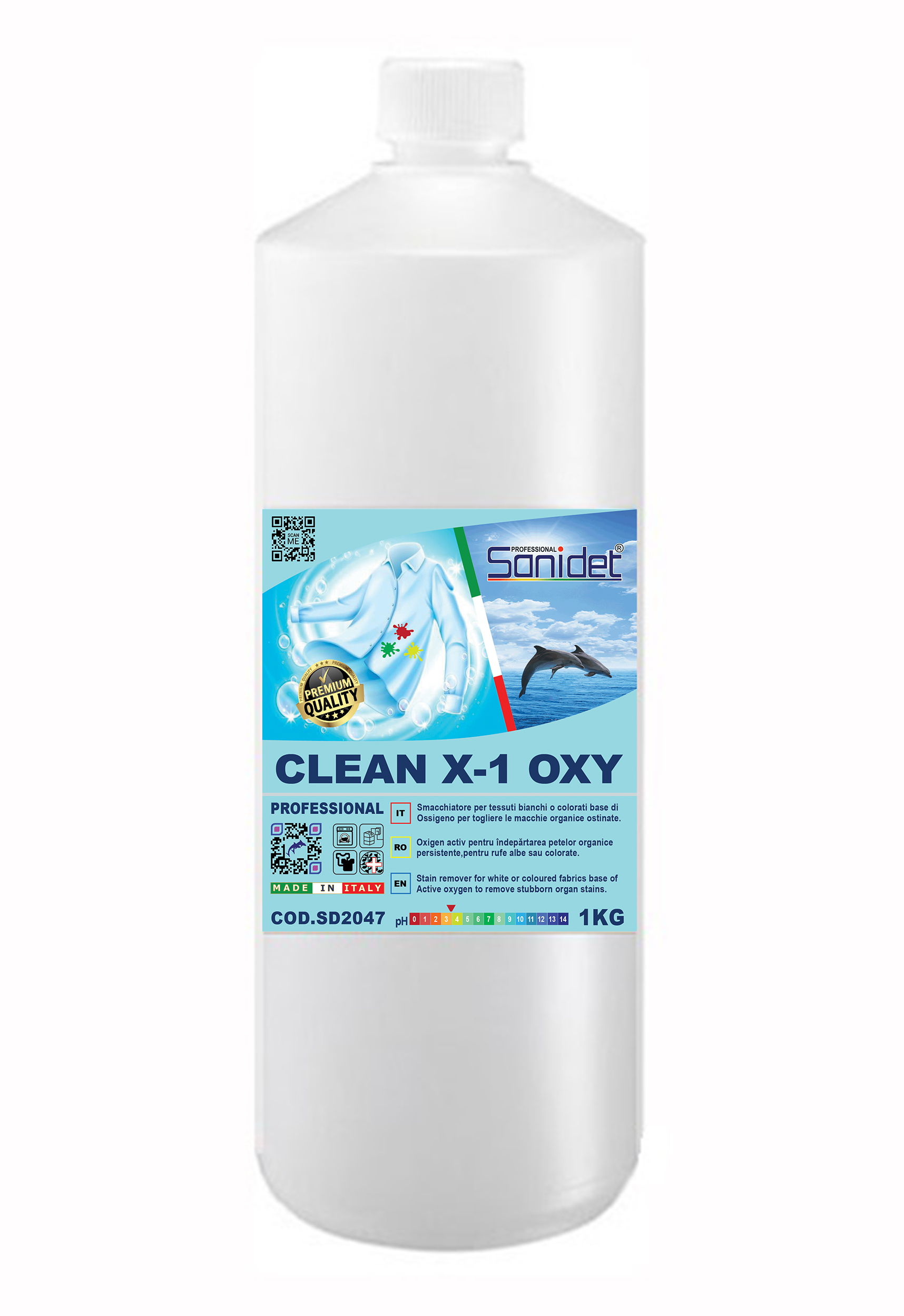 CLEAN X-1 OXY DETERGENT PETE